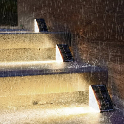 Waterproof Solar Garden Step Lights, IP67 5