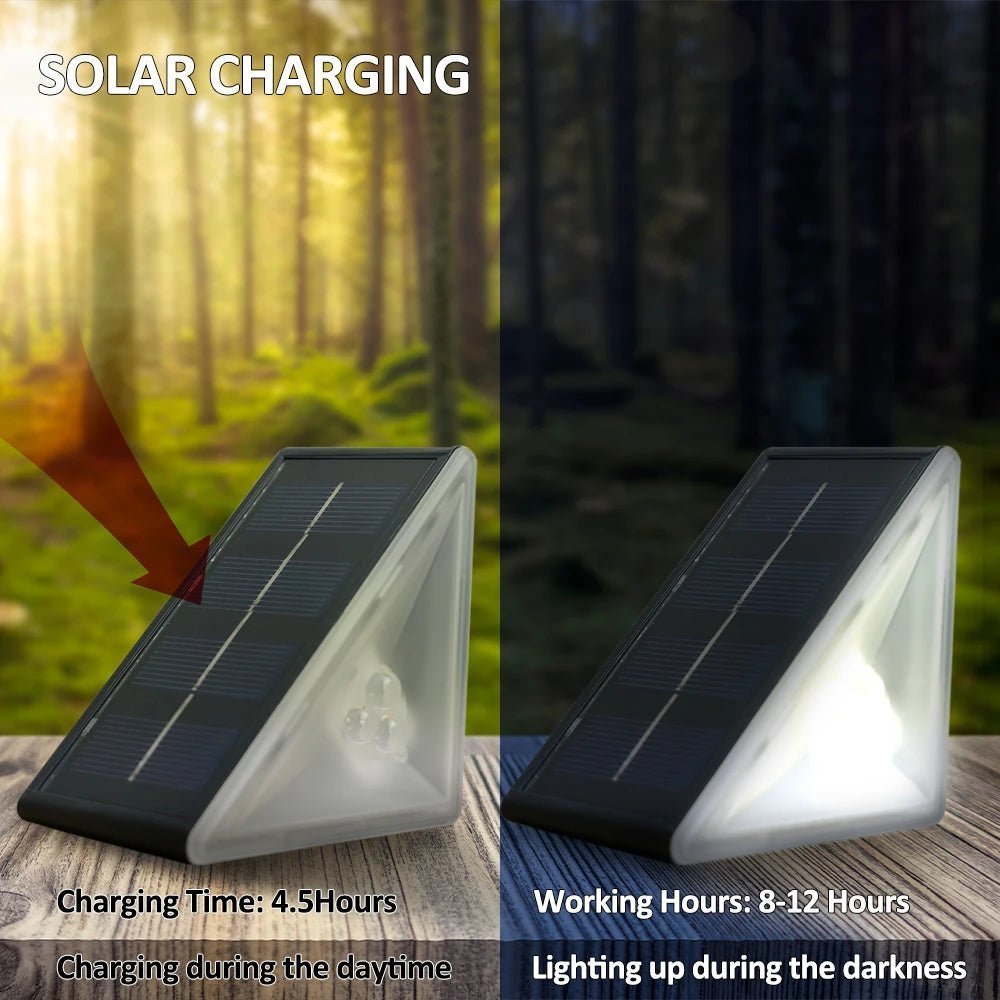 Waterproof Solar Garden Step Lights, IP67 6