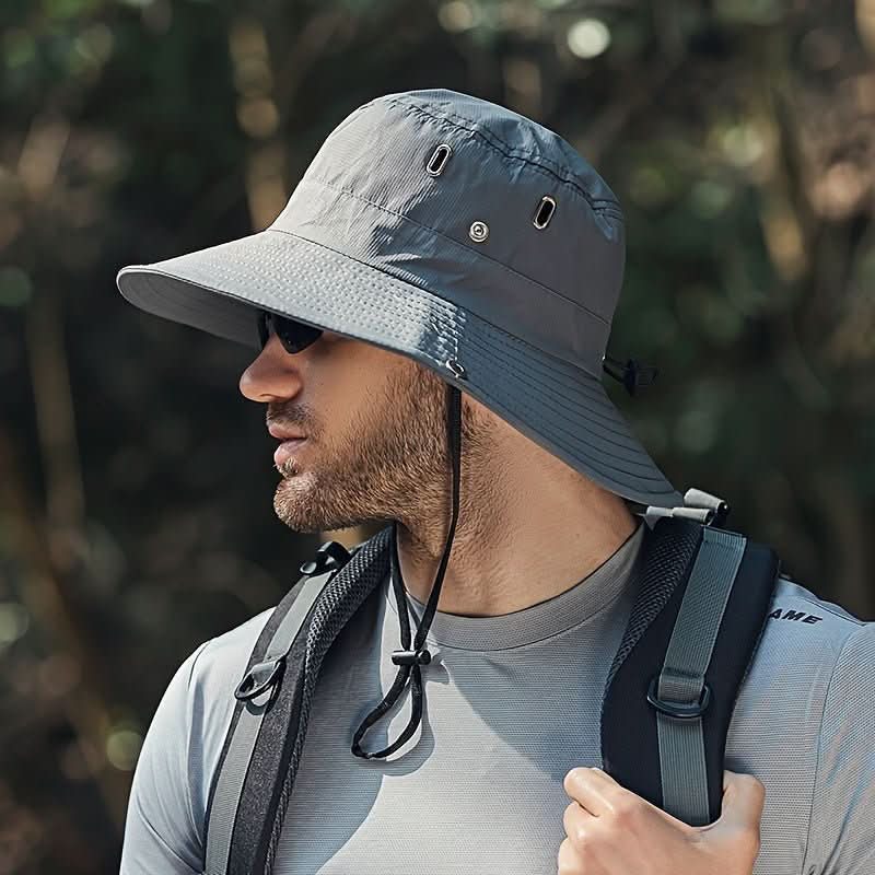 Wide-Brim Sun Hat with UV Protection 3