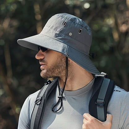 Wide-Brim Sun Hat with UV Protection 3