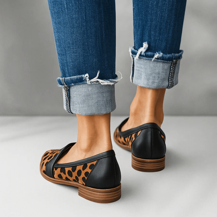Women's Orthopedic Leather Loafers — Slip-On Comfort 4