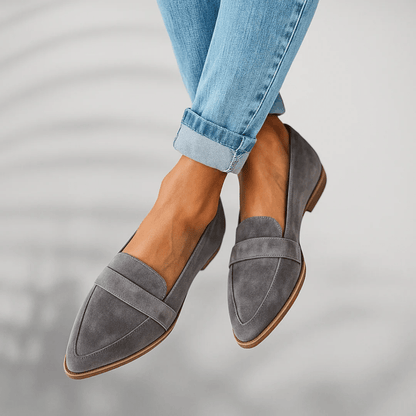 Women's Orthopedic Leather Loafers — Slip-On Comfort 5