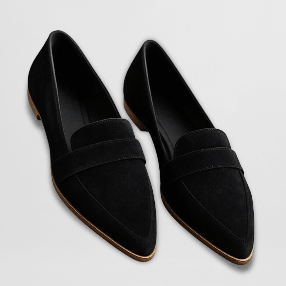 Women's Pointed Suede Loafers — Elegant Slip-On 3