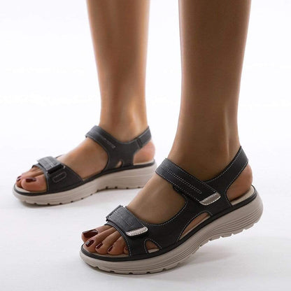 Womens Sandals — Adjustable Straps and Cushioned Sole 1